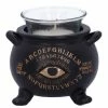 Nemesis Now All Seeing Cauldron Candle Holder