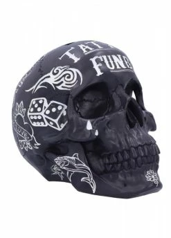 Nemesis Now Tattoo Fund Skull Money Box