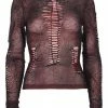 Punk Rave Arachnia Mesh Top -Nemesis Now Shop punk rave arachnia mesh top p30973 56321 image