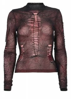 Punk Rave Arachnia Mesh Top