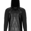 Punk Rave Dark Goth Hooded Long Sleeve -Nemesis Now Shop punk rave dark goth hooded long sleeve p32108 60508 image