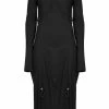 Punk Rave Dark Ways Midi Dress