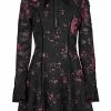 Punk Rave Grunge Printed Goth Dress