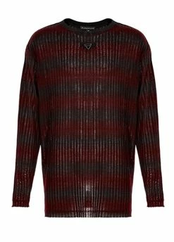 Punk Rave Krug Striped Jumper
