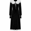 Punk Rave Lolita Lace Collar Velvet Dress 1 Punk Rave Lolita Lace Collar Velvet Dress -Nemesis Now Shop punk rave lolita lace collar velvet dress p32497 62824 image