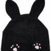 Punk Rave Lolita Long Ear Paw Print Hat -Nemesis Now Shop punk rave lolita long ear paw print hat p32343 62121 image