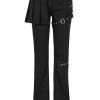 Punk Rave Low Rise Punk Flared Pants