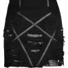 Punk Rave Pentagram Mini Skirt 2 Punk Rave Pentagram Mini Skirt -Nemesis Now Shop punk rave pentagram mini skirt p30266 54212 image