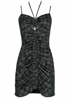 Punk Rave Ruched To Thrill Dress