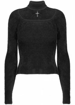 Punk Rave Sister Mary Choker Sweater