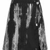Punk Rave Spray Paint Skirt