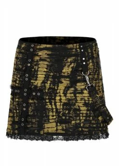Punk Rave Stormy Grunge Mini Skirt