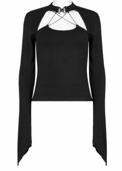 Punk Rave String Thing Choker Top