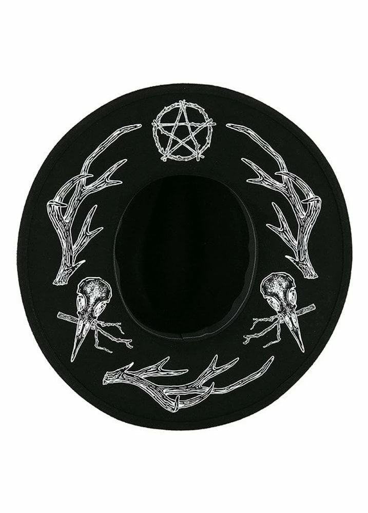 Restyle Antlers Wide Brim Hat 3 Restyle Antlers Wide Brim Hat