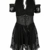 Restyle Asymmetric Lace Corset Dress 1 Restyle Asymmetric Lace Corset Dress -Nemesis Now Shop restyle asymmetric lace corset dress p29102 50793 image