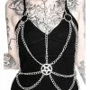 Restyle Chained Pentagram Harness -Nemesis Now Shop restyle chained pentagram harness p26690 43170 image
