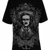 Restyle Edgar Poe Oversized T-Shirt -Nemesis Now Shop restyle edgar poe oversized t shirt p31811 59491 image