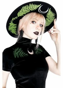 Restyle Fern Wide Brim Hat