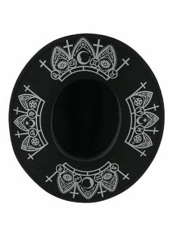 Restyle Fortune Teller Wide Brim Hat