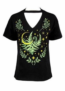 Restyle Herbal Choker T-Shirt