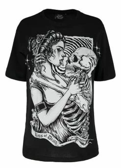 Restyle Kiss Of Death Oversized T-Shirt