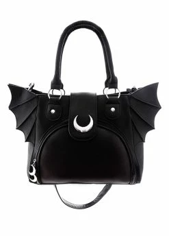 Restyle Moon Bat Elegant Goth Bag