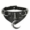Restyle Moon & D-Ring Collar -Nemesis Now Shop restyle moon d ring collar p26685 43158 image