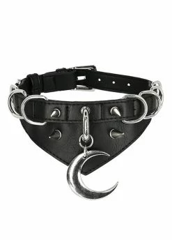 Restyle Moon & D-Ring Collar