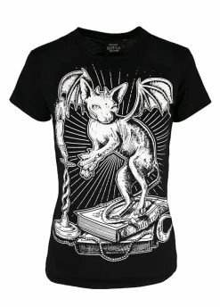 Restyle Ominous Cat Gothic T-Shirt
