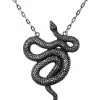 Restyle Snake Necklace
