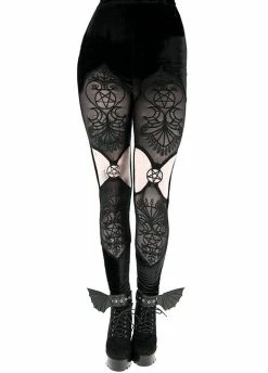 Restyle Vesper Velvet Leggings